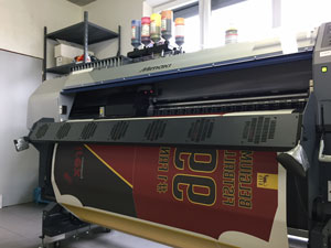Digitaldruck am Plotter